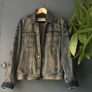 Calvin Klein Embroidered Jean Jacket